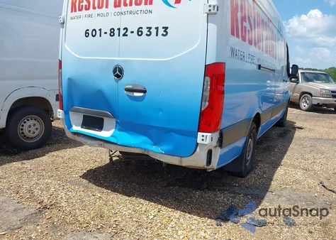 2021 Mercedes-Benz Sprinter 2500 High Roof I4 Diesel из США, поврежденный, VIN W1W4DCHY8MT050977